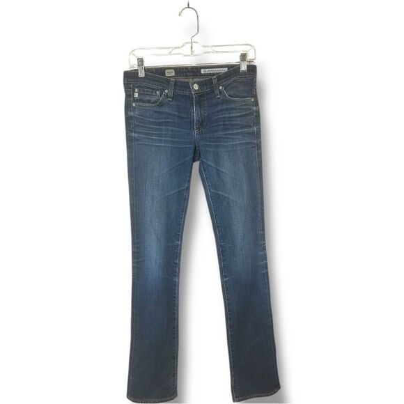 AG Adriano Goldschmied The Ballad Slim Bootcut Jeans – Size 27R – Dark Wash - Picture 3 of 10